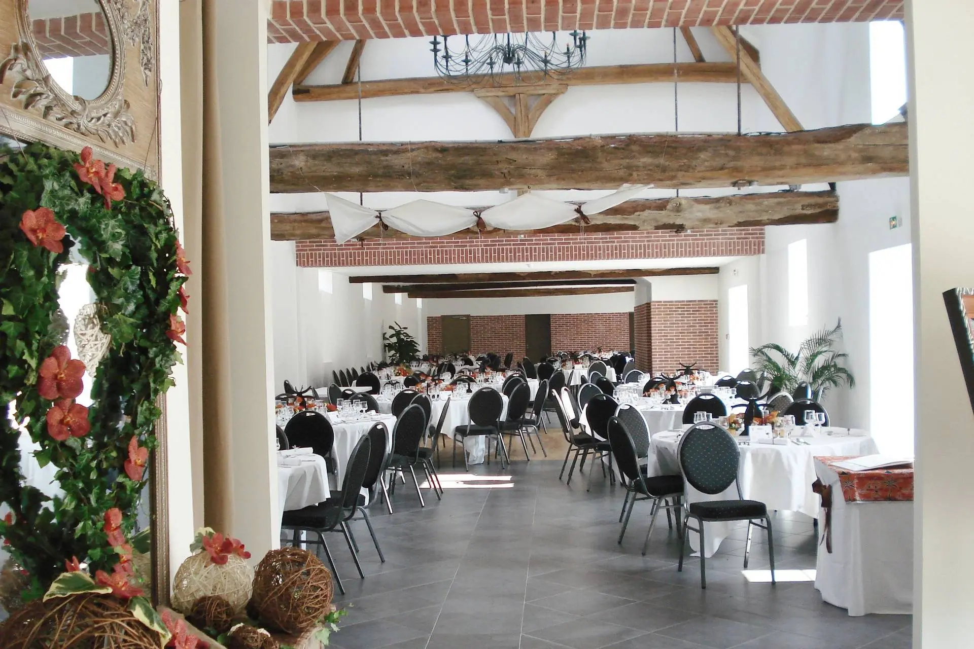 Conference room setup